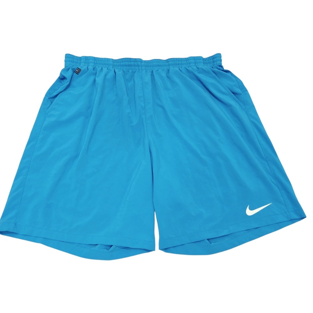 NikeCourt Tennis Shorts Men's XL Blue Dri-FIT Lined Mesh Athletic S50509VTG
